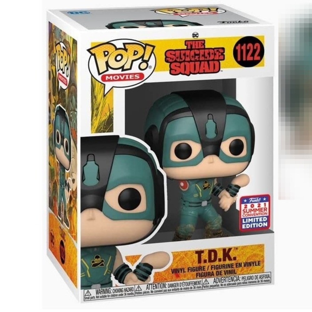 Funko Pop DC The Suicide Squad T.D.K. #1122 2021 Summer Convention Exclusive